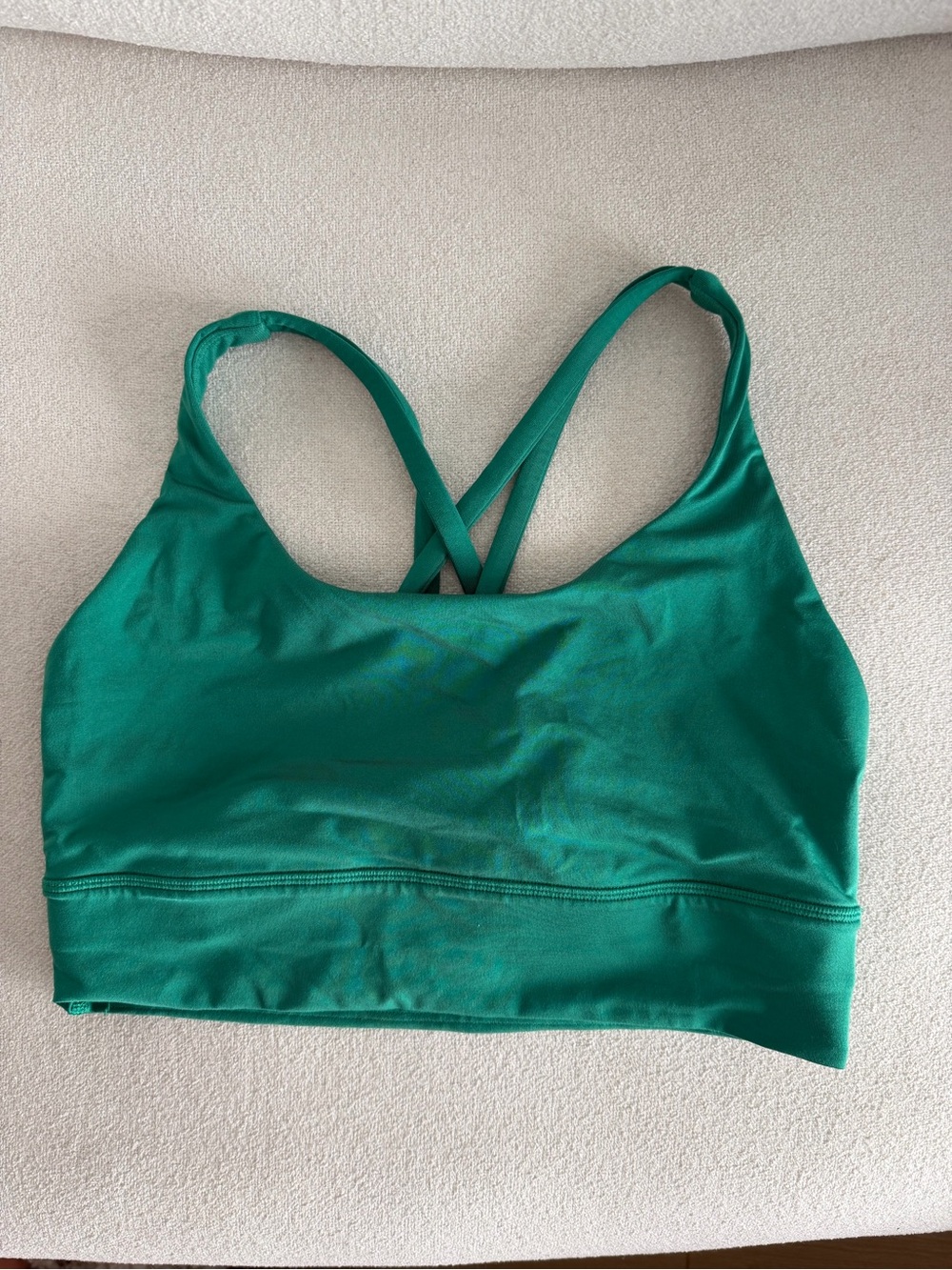 lululemon athletica Emerald Green Strappy Sports Bra